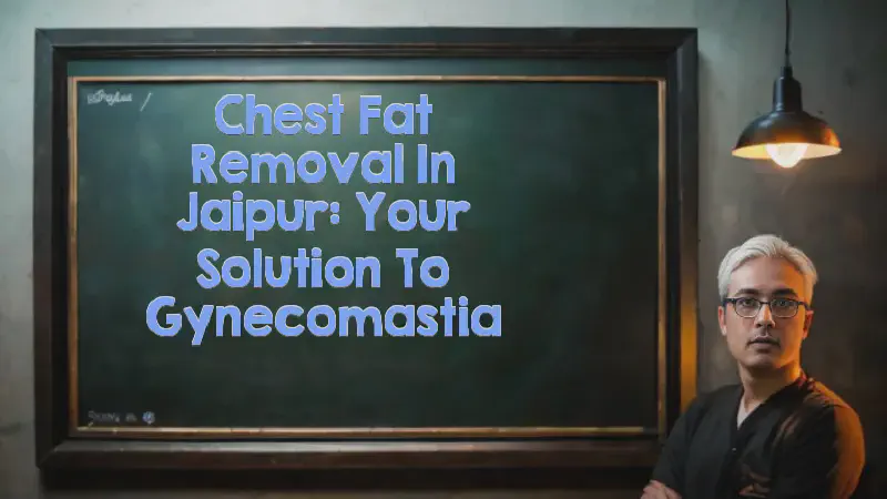 Featured image of post Chest Fat Removal in Jaipur: Your Solution to Gynecomastia