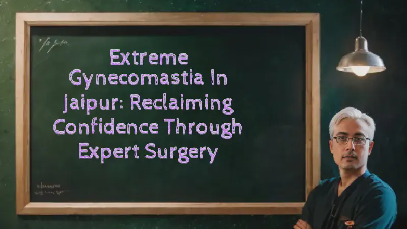 Featured image of post Extreme Gynecomastia in Jaipur: Reclaiming Confidence Through Expert Surgery