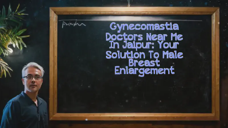 Featured image of post Gynecomastia Doctors Near Me in Jaipur: Your Solution to Male Breast Enlargement