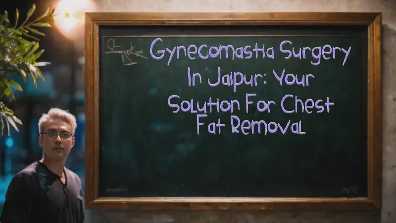 Featured image of post Gynecomastia Surgery in Jaipur: Your Solution for Chest Fat Removal