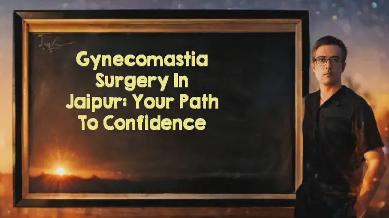 Featured image of post Gynecomastia Surgery in Jaipur: Your Path to Confidence
