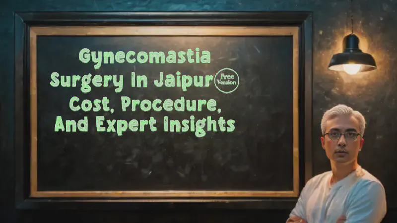 Featured image of post Gynecomastia Surgery in Jaipur: Cost, Procedure, and Expert Insights