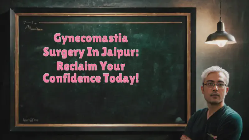 Featured image of post Gynecomastia Surgery in Jaipur: Reclaim Your Confidence Today!