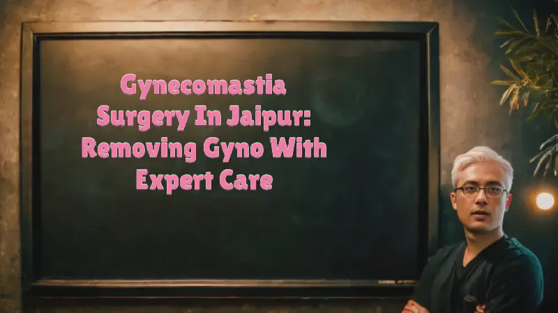 Featured image of post Gynecomastia Surgery in Jaipur: Removing Gyno with Expert Care