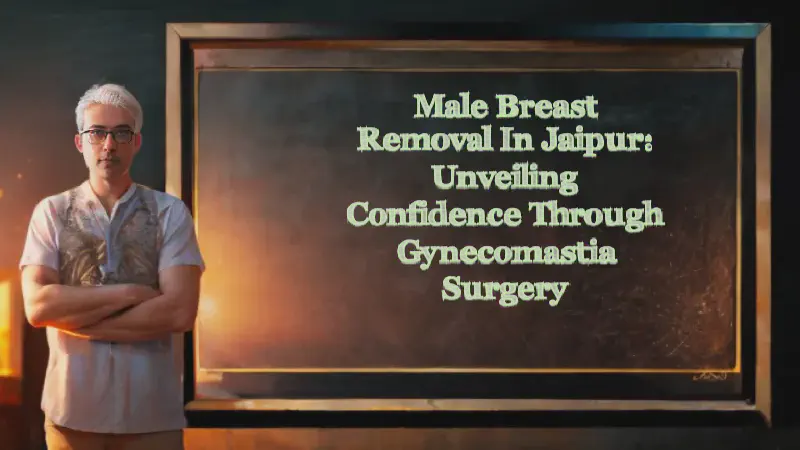 Featured image of post Male Breast Removal in Jaipur: Unveiling Confidence through Gynecomastia Surgery