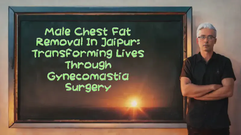 Featured image of post Male Chest Fat Removal in Jaipur: Transforming Lives through Gynecomastia Surgery