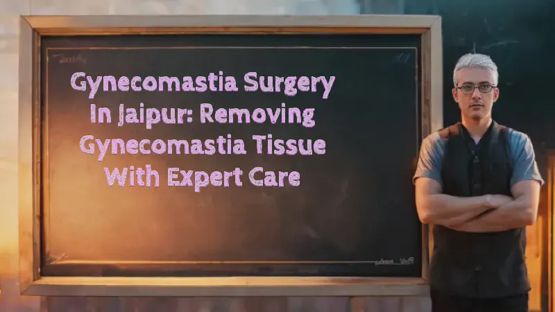 Featured image of post Gynecomastia Surgery in Jaipur: Removing Gynecomastia Tissue with Expert Care